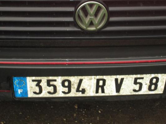 Cintura di sicurezza anteriore sinistra VOLKSWAGEN GOLF 2 Gasolina - 1