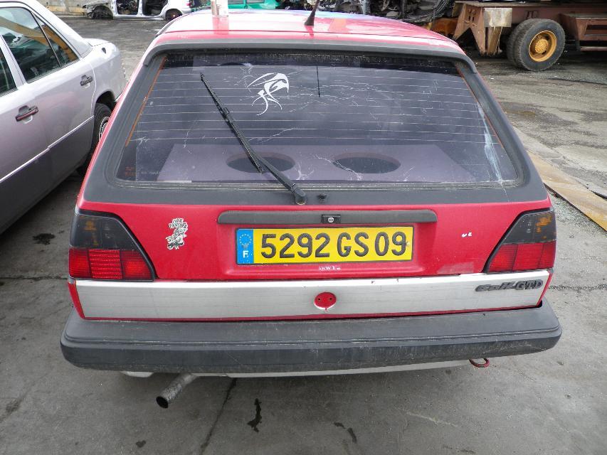 Image Pare choc arriere - VOLKSWAGEN GOLF 2