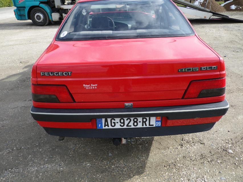 Image Pare choc arriere - PEUGEOT 405