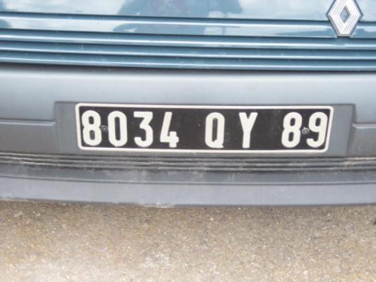 Aggancio cintura sicurezza anteriore destro RENAULT SUPER 5 Gasolina - 1