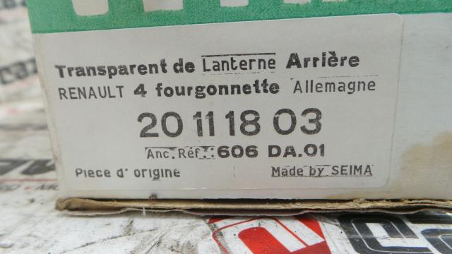 Image Feu arriere principal droit (feux) - RENAULT R4