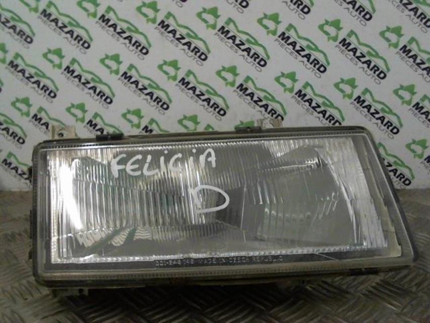 Gruppo ottico anteriore principale destro (luci)(faro) SKODA FELICIA 1998  - 1