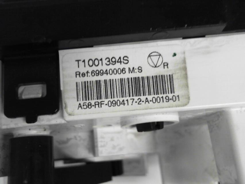 Image Commande chauffage - CITROEN C3 PICASSO