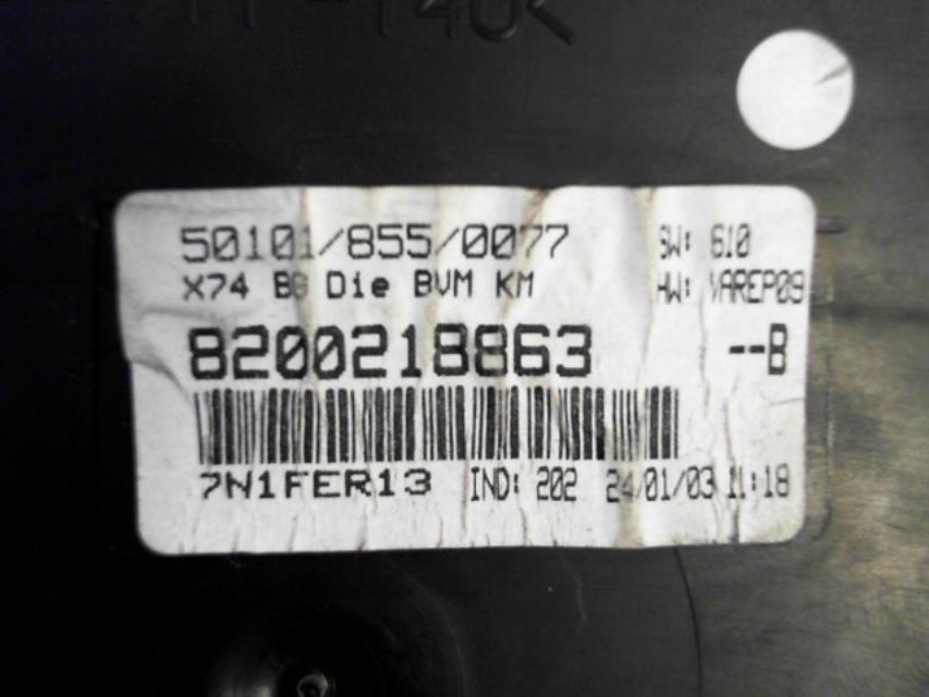 Image Compteur - RENAULT LAGUNA 2