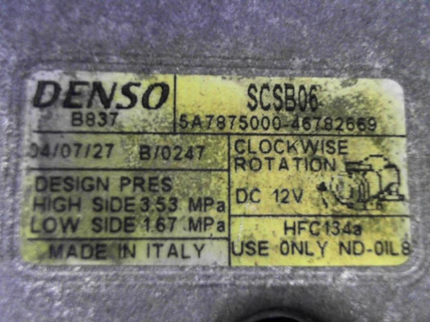 Compresseur clim LANCIA MUSA PHASE 1 Essence - 1