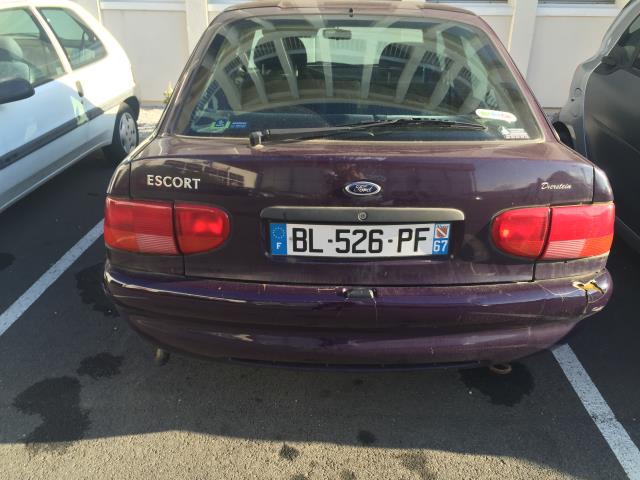 Image Feu arriere principal droit (feux) - FORD ESCORT 6
