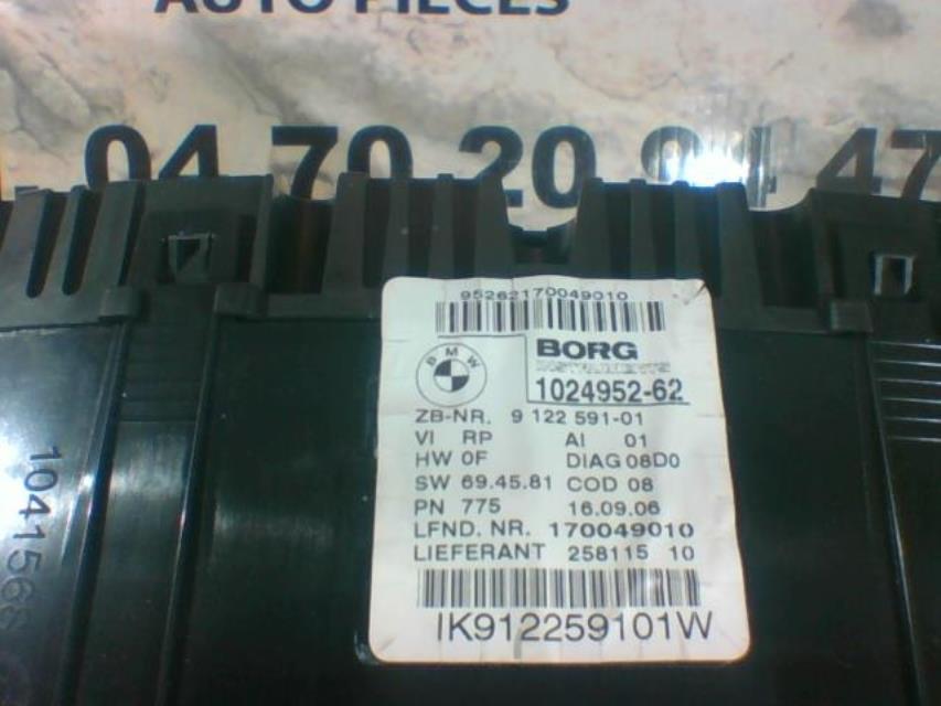 Compteur BMW SERIE 1 E87 PHASE 1 Diesel - 1