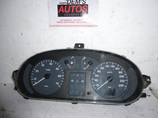 Compteur RENAULT SCENIC 1 PHASE 2 Diesel - 1