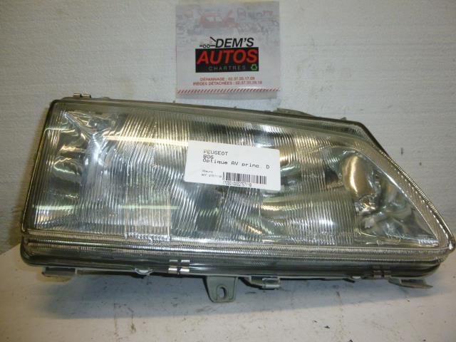 Gruppo ottico anteriore principale destro (luci)(faro) PEUGEOT 806  - 1