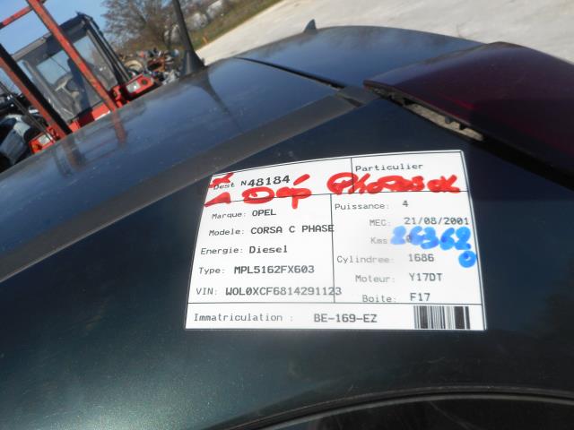 Retrovisor derecho OPEL CORSA C PHASE 1 Diésel - 1