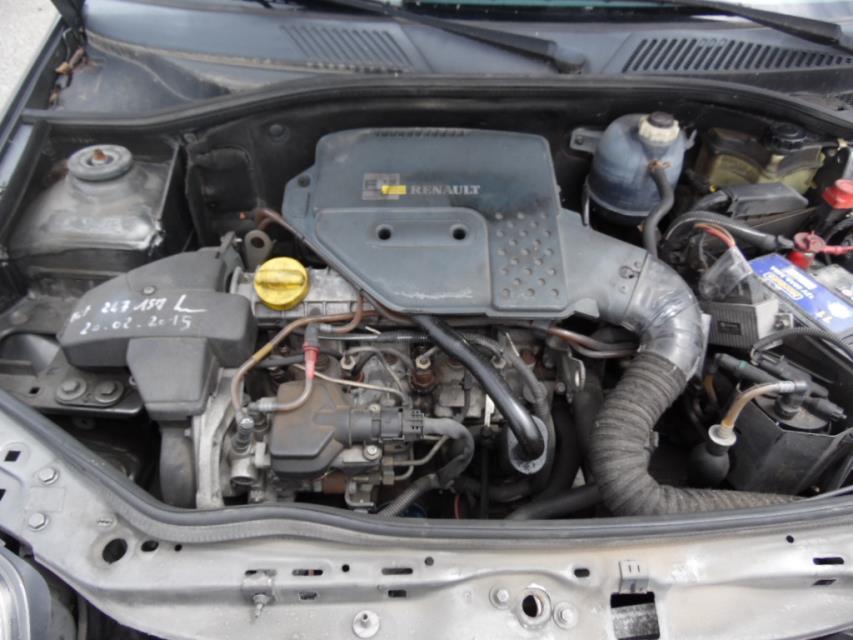 Image Leve vitre mecanique arriere droit - RENAULT CLIO 2