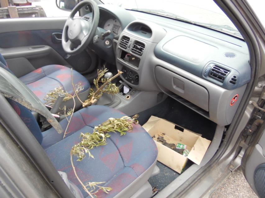 Image Leve vitre mecanique arriere droit - RENAULT CLIO 2