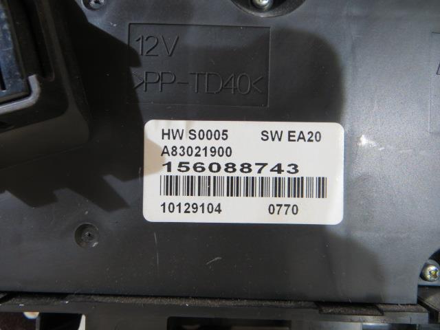 Commande chauffage ALFA ROMEO MITO PHASE 1 Diesel - 1