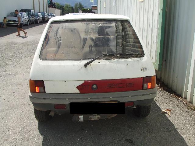 Image Poignee interieur arriere droit - PEUGEOT 205