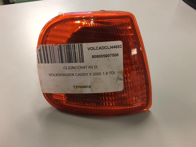 Gruppo ottico anteriore secondario destro (luci)(freccia) VOLKSWAGEN CADDY 2 Diésel - 1