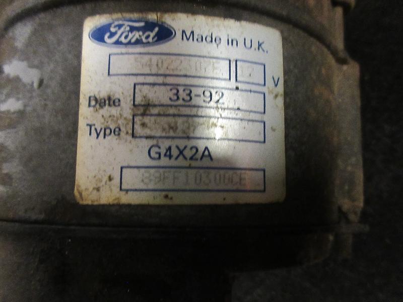 Alternateur FORD SIERRA PHASE 3 Diesel - 1