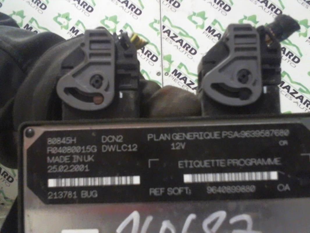 Image Calculateur moteur - PEUGEOT 206