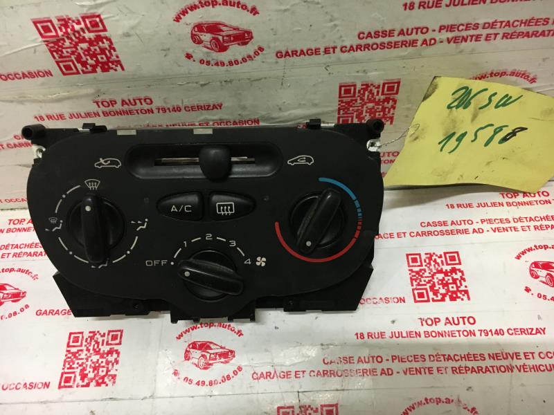 Commande chauffage PEUGEOT 206 PHASE 1 BREAK Diesel - 1