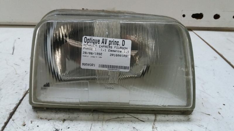 Optique avant principal droit (feux)(phare) RENAULT EXPRESS PHASE 1 Essence - 1