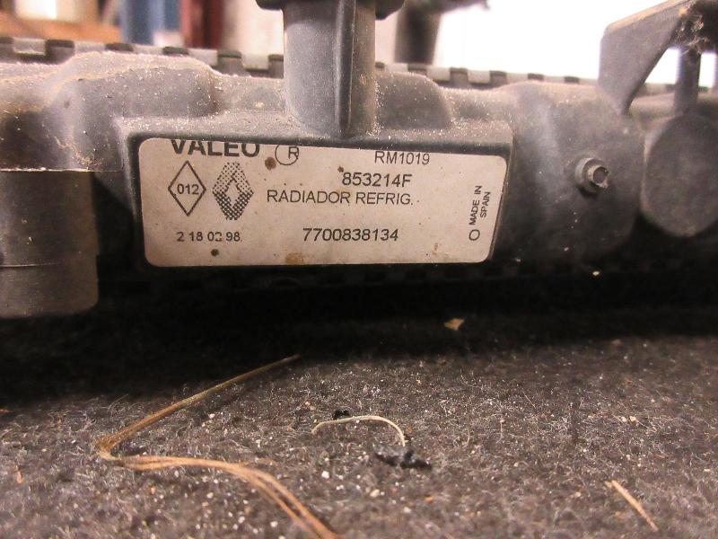 Radiateur eau RENAULT CLIO 2 PHASE 1 Essence - 1