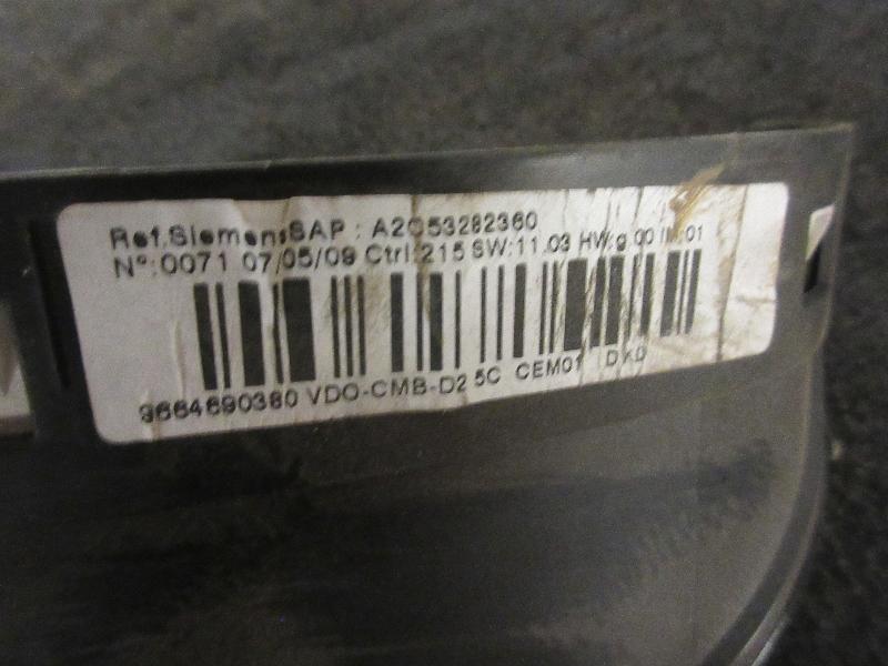 Compteur PEUGEOT 407 PHASE 2 Diesel - 1