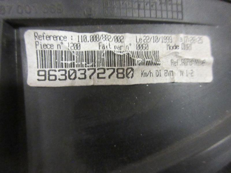 Compteur PEUGEOT 406 PHASE 2  - 1