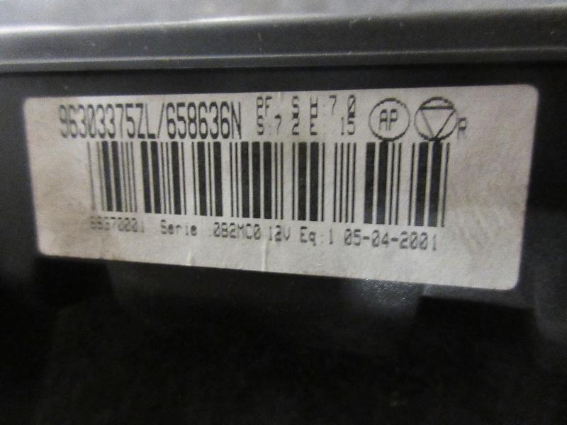 Commande chauffage PEUGEOT 406 PHASE 1 Diesel - 1