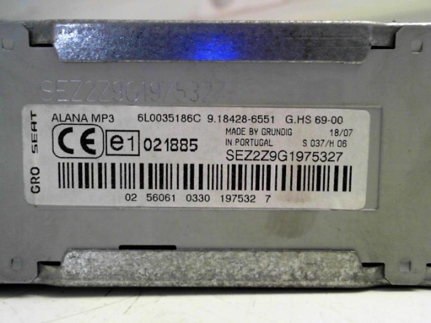 Image Autoradio d'origine - SEAT IBIZA 3