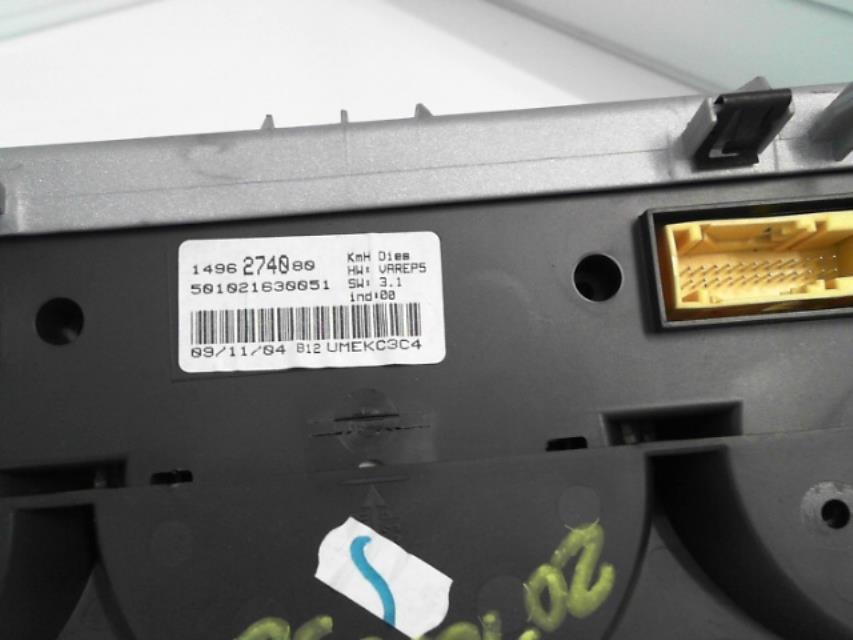 Image Compteur - PEUGEOT 807