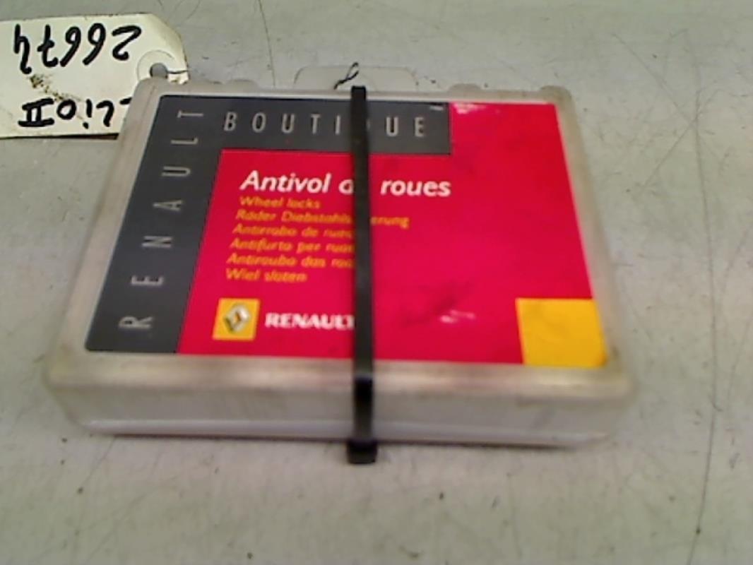 Boulons antivol roue RENAULT CLIO 2 PHASE 2 Diesel - 1