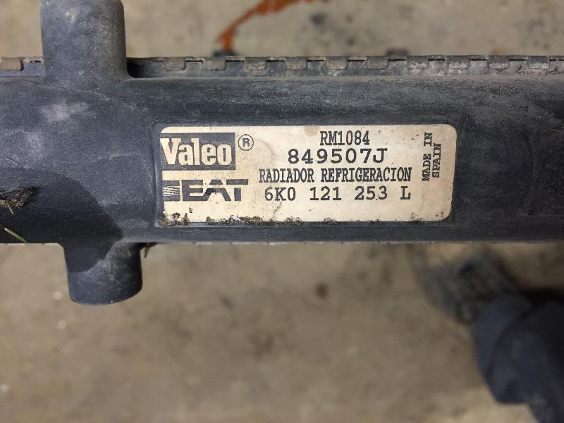 Radiateur eau VOLKSWAGEN CADDY 2 Diesel - 1