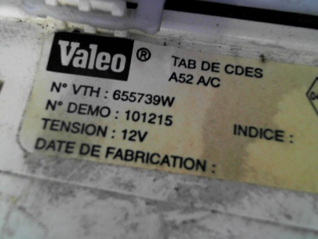 Image Commande chauffage - RENAULT MEGANE 1