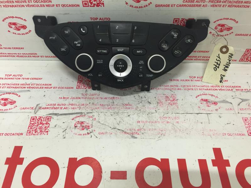 Commande autoradio NISSAN PRIMERA 4 Diesel - 1