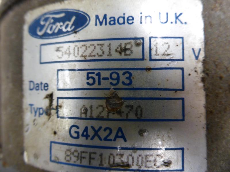 Image Alternateur - FORD ESCORT 1990