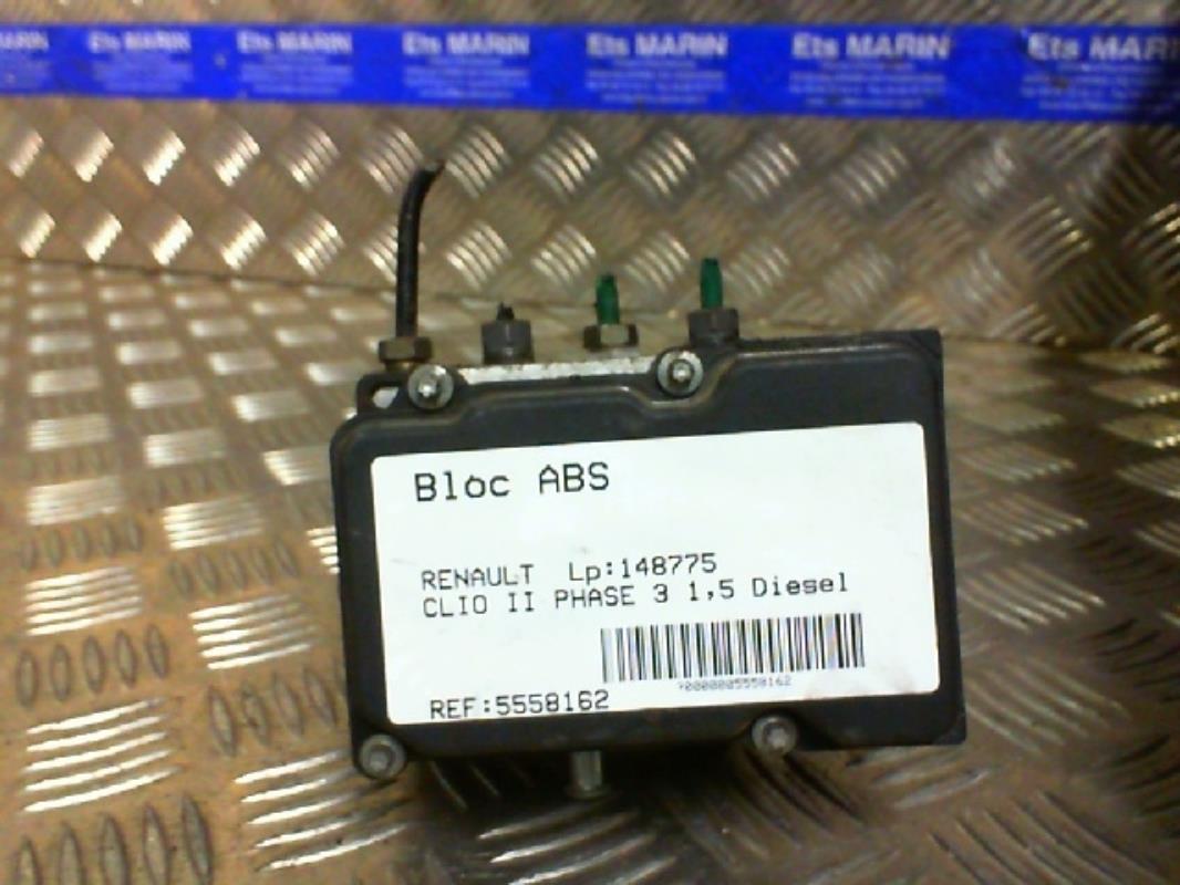 Blocco ABS (antibloccaggio freni) RENAULT CLIO 2 PHASE 2 Diésel - 1