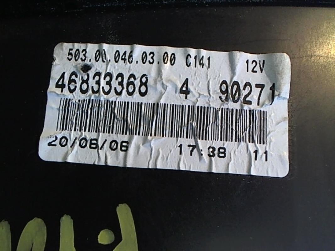 Image Compteur - FIAT PUNTO 2