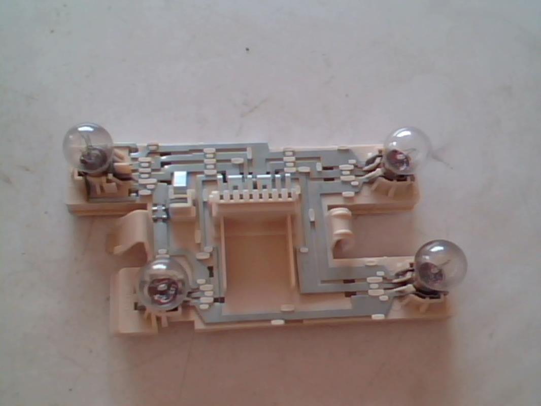 Base portalampade fanale posteriore sinistro RENAULT CLIO 1 PHASE 1 Gasolina - 1