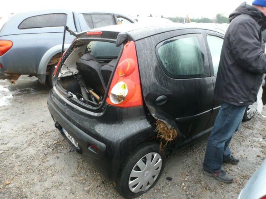 Traversa rinforzo paraurti posteriore PEUGEOT 107 PHASE 1 Diésel - 1