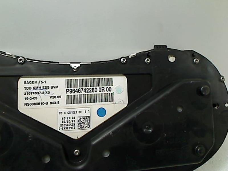 Image Compteur - PEUGEOT 307