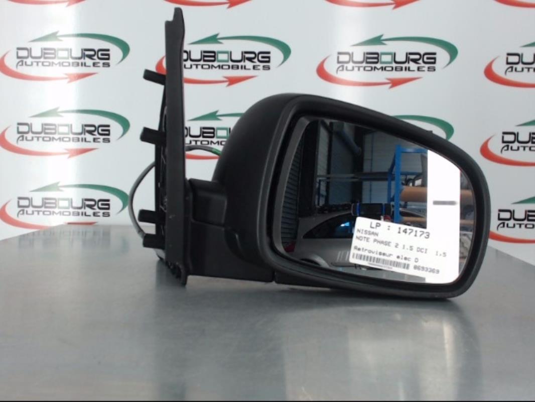 Retrovisor derecho NISSAN NOTE 1 PHASE 2 Diésel - 1