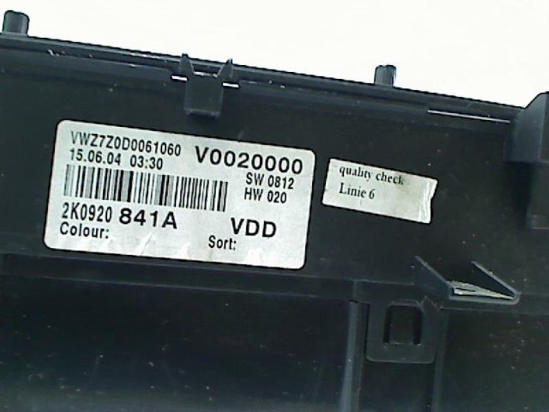 Image Compteur - VOLKSWAGEN CADDY 3