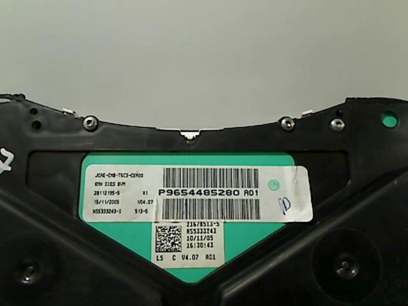 Image Compteur - PEUGEOT 307