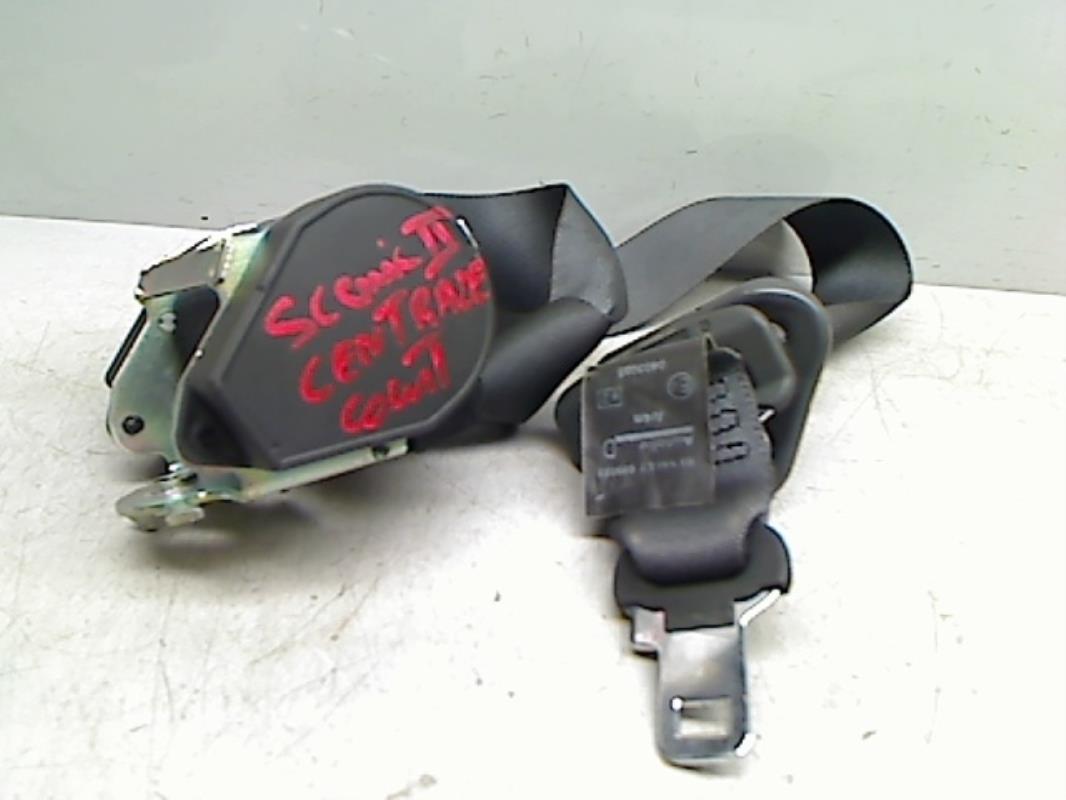 Ceinture arriere centrale RENAULT SCENIC 2 PHASE 1  - 1
