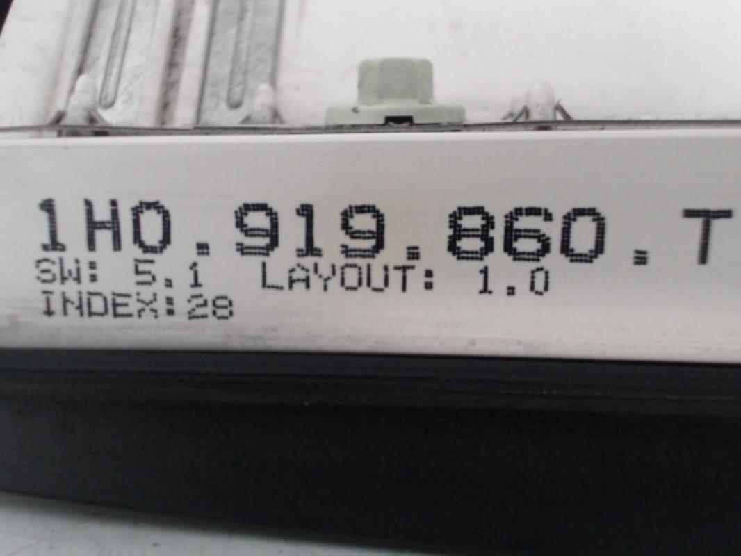 Image Compteur - VOLKSWAGEN GOLF 3