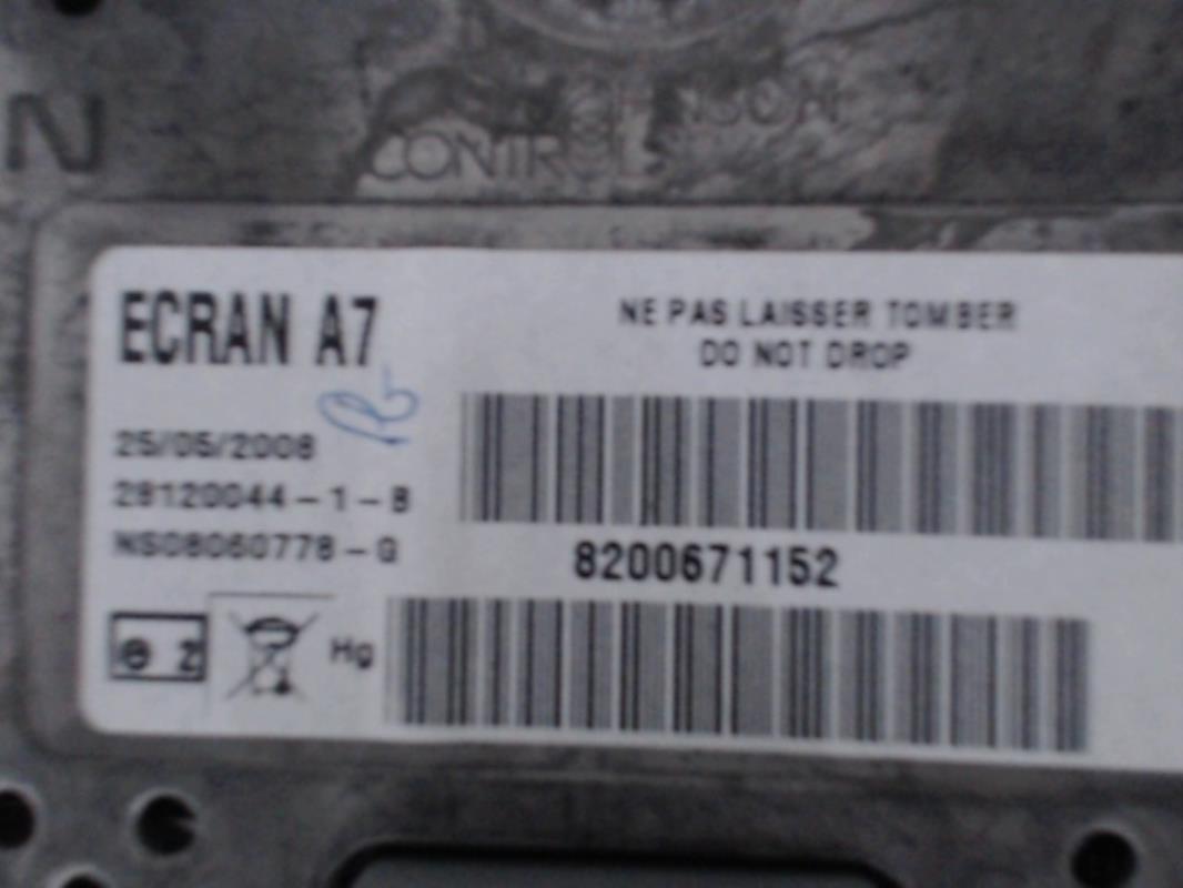 Image Ecran GPS - RENAULT ESPACE 4