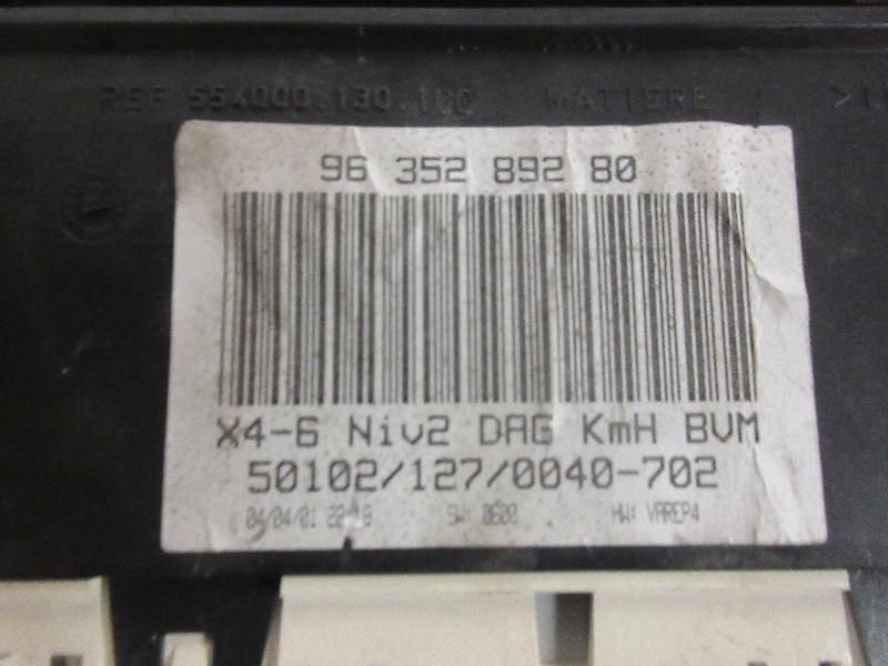 Compteur CITROEN C5 1 PHASE 1 Diesel - 1