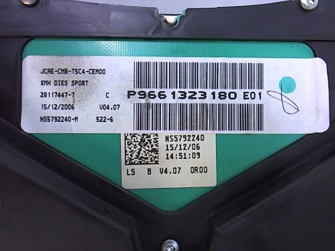 Image Compteur - PEUGEOT 307
