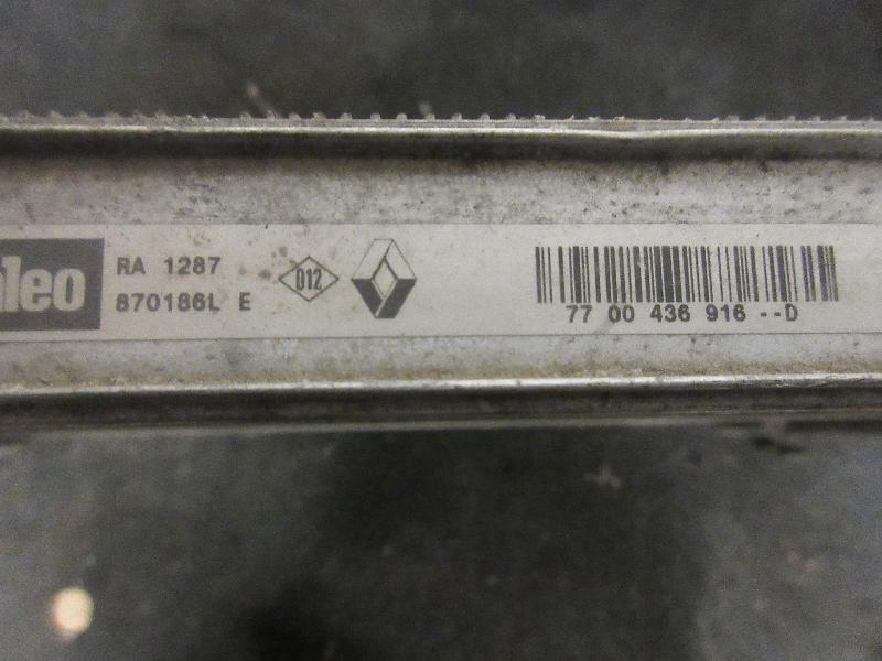 Radiateur eau RENAULT CLIO 2 PHASE 2 Diesel - 1