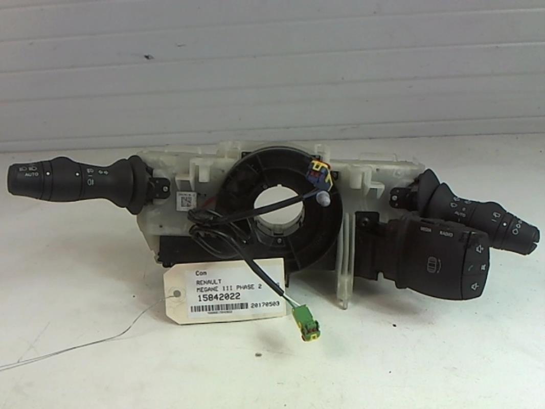Image Com (Bloc Contacteur Tournant+Commodo Essuie Glace+Commodo Phare) - RENAULT MEGANE 3