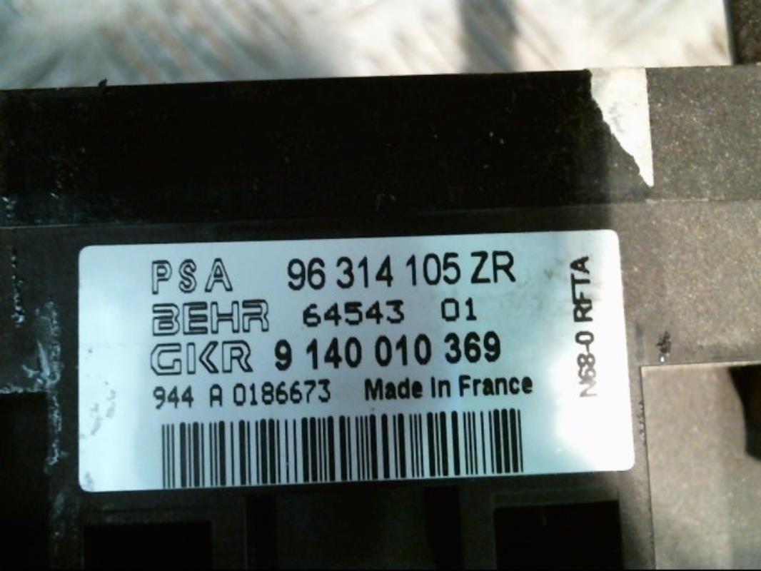 Commande chauffage CITROEN XSARA  - 1